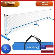 Pickletech 4.0 Slim Version Portable Pickleball Nets Outdoor Game 22 Ft picture