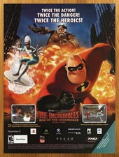 1999 The Incredibles Rise of the Underminer PS2 Xbox Gamecube Print Ad/Poster picture