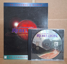 Star Wars: Rebellion (PC, 1998) - Game Disc and Manual Only - Cleaned / Tested picture