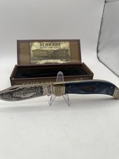 Schrade  CUTLERY SCLG HAND MADE BIG BASS KNIFE 2007 LIMITED ISSUE Never Used picture