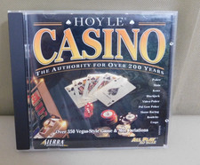 Hoyle Casino CD-Rom (PC, 1999) Windows 95/98 Gambling Simulation VGC Disc Clean picture