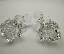 Pair Swarovski Crystal Large 