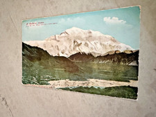 Mt. McKinley Alaska Highest Mountain In North America Postcard Posted 1908 picture