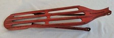 RARE 1950s Rollfast Bicycle Bike Red Luggage Rear Rack picture