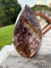 A+ Beautiful Super Seven Melody Stone Teardrop  Polished 4.25