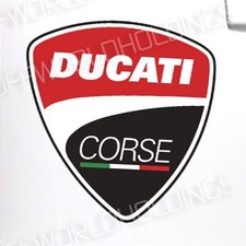 DUCATI CORSE logo sticker decal MotoGP picture