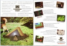 Epic MegaGames - PC Games Unreal - Vintage Original Print Ad/Poster Promo 1996 picture