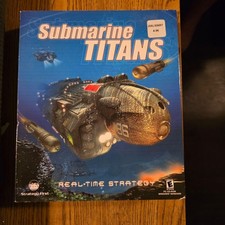 Submarine Titans PC CD-ROM Big Box Game Strategy First Windows 95 98 2000 RTS picture