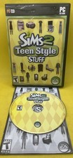 The Sims 2: Teen Style Stuff (PC CD-ROM, 2007 w/ Manual, CD Key, Works) picture
