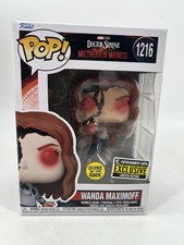Wanda Maximoff #1216 Funko Pop Glow in the Da Entertainment Earth Exclusive READ picture