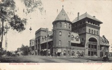 GA~GEORGIA~AMERICUS~WINDSOR HOTEL~MAILED 1910 picture