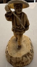 Vintage 3” Celluloid Japanese Mini Figure Circa 1940’s/1950’s picture