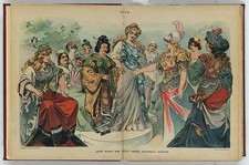 New York 1899 Japan Makes Her Debut Under Columbia's Auspices Puck Cartoon picture