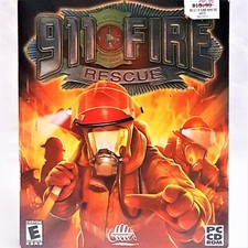 2001 911 FIRE & RESCUE PC Game Complete Store Big Box Firefighter Rescue Victims picture