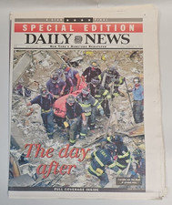 New York Daily News “The Day After” September 13, 2001 Newspaper 9/11 25th ANNIV picture