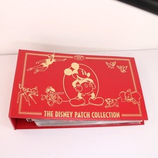 Vintage Willabee & Ward Disney Patch Collection Binder Album USED 23 Patches picture