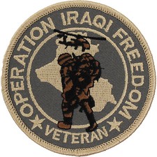 Operation Iraqi Freedom Veteran Desert Patch ( 3