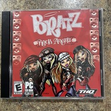 Bratz Rock Angelz PC Game (CD-ROM Software) MGA Entertainment w/Manual Rare picture