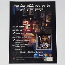 Looney Tunes Sheep Raider PlayStation 1 PS1 To Do List Print Ad/Poster Promo Art picture