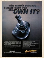 1997 Microsoft SideWinder PrecisionPro Joystick Original Advertisement v2 picture