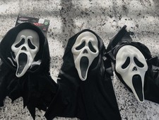 Scream Ghostface Mask Lot of 3 – 30th Anniversary Gen 1, Gen 2 & Scream 3 EU picture