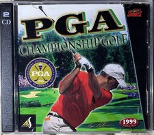 Sierra Sports PGS Championship Golf PC CD ROM Video Game 1999 Edition 2 Disc Win picture
