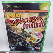 Splat Magazine Renegade Paintball (Microsoft Xbox, 2005) With New Cover picture