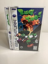 Bug Too Sega Saturn CIB Complete w/ Reg Card TESTED picture