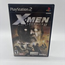 X-Men: Legends 2 Rise of Apocalypse Sony PlayStation 2 PS2 Black picture
