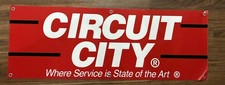 Circuit City Nostalgia Collection Vinyl Banner Sign picture