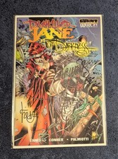 PAINKILLER JANE vs. THE DARKNESS 1 SIGNED x3 QUESADA VARIANT 1997 NM EVENT picture