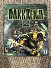 Dark Reign 2 PC Game Activision Sealed Damaged Big Box 2000 CD ROM Computer picture