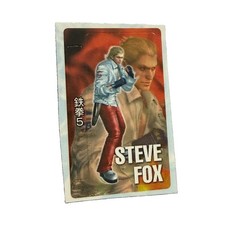 Sony PlayStation 2 PS2 Tekken 5 Steve Fox 2005 Memory Card Sticker Mag Promo picture