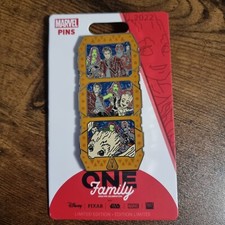 Disney One Guardians of the Galaxy Family Say Cheese Groot Star-Lord Pin Limited picture