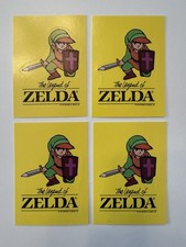 1989 Topps Nintendo Sticker Lot The Legend of Zelda #5 x4 Cards Rookie picture