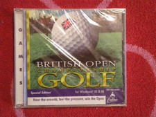 BRITISH OPEN CHAMPIONSHIP GOLF SPECIAL EDITION for PC CD-ROM SoftKey 1998 *NEW* picture