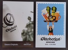 Germany - Munich Munchen Oktoberfest 2025 - Lot of 2 Advertising Postcards picture