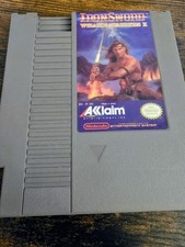 IRON SWORD WIZARDS AND WARRIORS II NES Nintendo - Tested - Cartridge Only picture