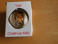 1980 JC LEYENDECKER SCHMID YULE SATURDAY EVENING POST CHRISTMAS ORNAMENT picture