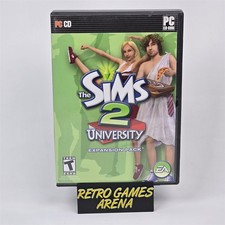 The Sims 2: University Expansion Pack (PC CD-ROM) CIB COMPLETE picture