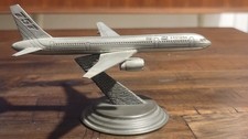1983 Eastern Airlines Executive Desk Model Boeing 757-200 Cast Metal/Pewter picture