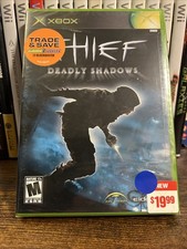Thief: Deadly Shadows (Microsoft Xbox, 2004) SEALED Blockbuster Game Rush picture