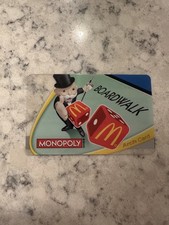 2010 McDonald's Monopoly Boardwalk Arch Gift Card - inactive and unused. picture