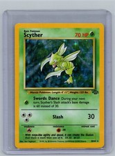 (NM) Scyther 10/64 Holo - Pokemon Jungle picture