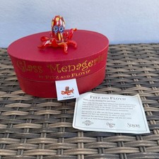 Fitz & Floyd Glass Menagerie Octopus 43/259 2008 Art Glass HTF w/ Box picture