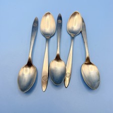 Pan American Airline International Silverplate Silverware PAA Exclusive 9 Spoons picture
