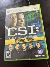 CSI: Crime Scene Investigation Deadly Intent Xbox 360 Complete. Tested picture