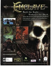 2002 Enclave RPG Video Game Conspiracy Starbreeze Xbox Vintage Print Ad/Poster picture