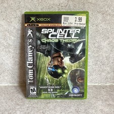 Tom Clancy's Splinter Cell Chaos Theory Microsoft Xbox - Complete In Box picture