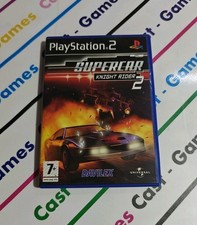 PS2 PLAYSTATION 2 SUPERCAR KNIGHT RIDER 2 ITALIAN DISC MINT PERFECT picture